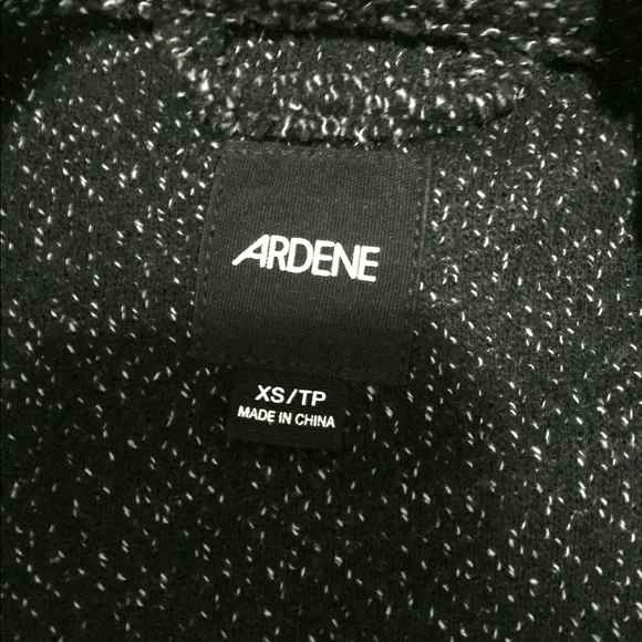 XS cardigan coat jacket marled grey pockets EUC - Picture 8 of 15